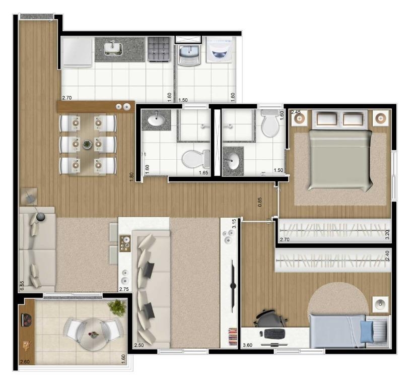 Apartamento, 3 quartos - Foto 17