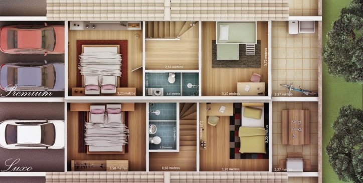 Sobrado, 2 quartos, 66 m² - Foto 6