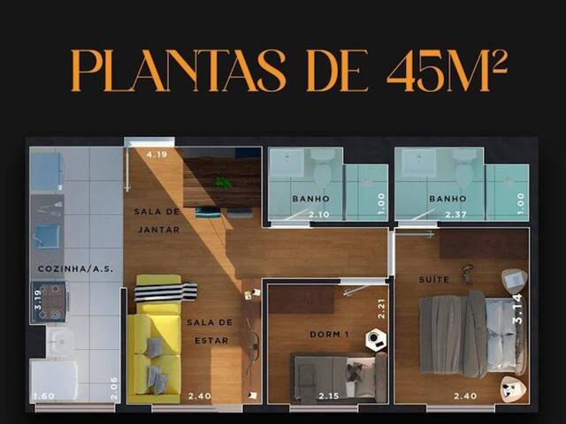 #AP2917 - Apartamento para Venda em São Paulo - SP - 1